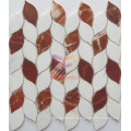 Leaf Like Marble Mosaic Tile (CFS1146)